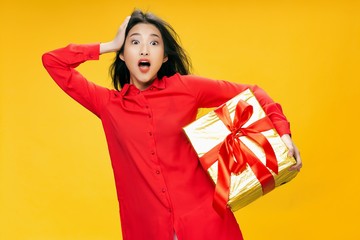 woman with shopping bags