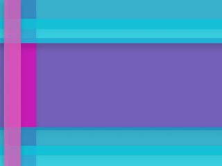 Colorful template, striped layer overlay