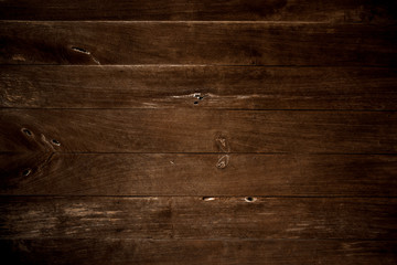 Top view angle of Brown wooden surface texture background.