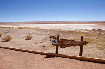 Ojos de Mar close to the town of Tolar Grande in Puna, Argentina