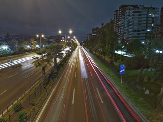 Fototapeta premium Just a regular traffic night