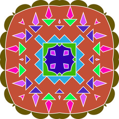 Rangoli Ornamental Design