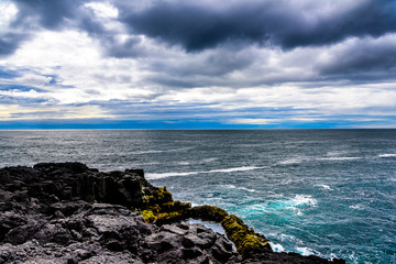 Fototapeta na wymiar Beautiful rugged Iceland seascape