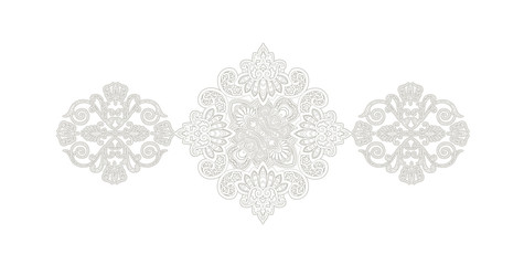 Decorated with elegant and luxurious patterns. Rococo, Baroque style, retro elements, invitation cards, textiles, wrapping paper and fabric design.