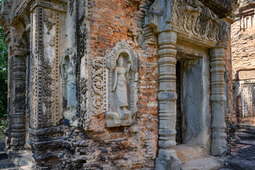 Preah Ko Temple. Late 9th Century