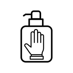 Cleaning Hand Soap Wash icon vector design templates