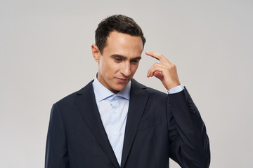 businessman talking on the phone