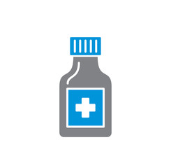 Obraz premium Drugs related icon on background for graphic and web design. Creative illustration concept symbol for web or mobile app