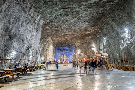 Praid mine is a large salt mine located in central Romania in Harghita County, close to Praid