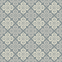 Obraz premium Tile wallpaper background with geometric patterns. Design texture. Vector art.