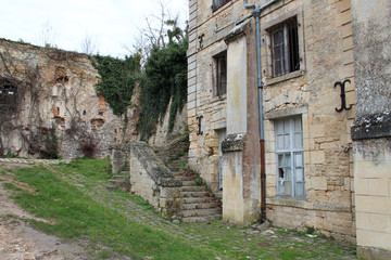 Fototapeta na wymiar building in the citadel of blaye (france)