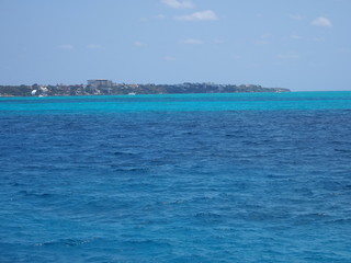 Fototapeta premium Landscape of Isla Mujeres near Cancun city at Quintana Roo in Mexico