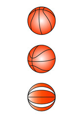 Fototapeta premium Pallone da basket