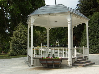 Bower in Queenstown Gardens in Otago on South Island of New Zealand
