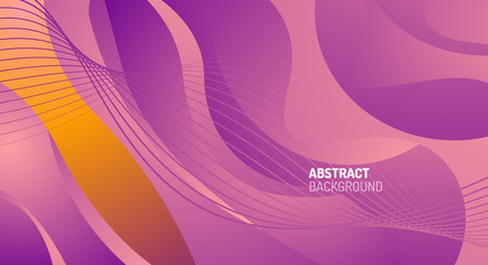 Wave pattern fluid gradients, abstract lines for Wallpaper, Banner, Background, Card, Book Illustration, landing page