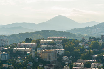 Aerail View, Sochi city