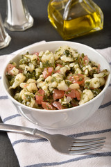 Gourmet caulifower salad