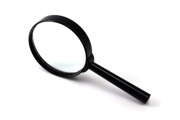 loupe magnifying glass isolated