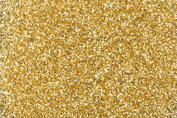 New glitter background for stylish design, Christmas texture in expensive gold tone.