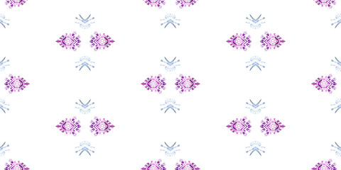 Ornamental print pattern. Decorative texture for surface design. Filigree vector ornament