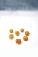 Longan on a white background