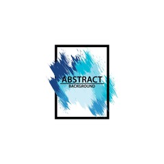 Abstract shape background frame vector