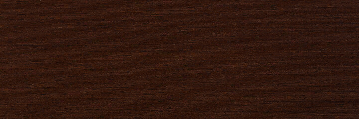 New beautiful veneer background in attractive chocolate color. Natural wood texture, pattern of a...