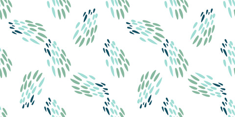 Colorful abstract geometric, shape hand-drawn pattern