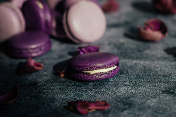 Macaroons. Delicious French dessert