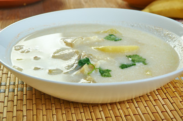 Whitefish, Leek and Celery Chowder