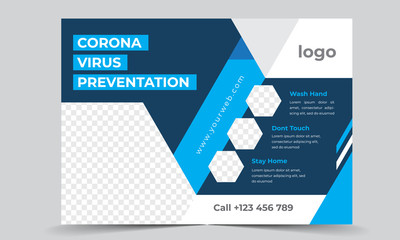 Coronavirus Campaign Flyer Template
