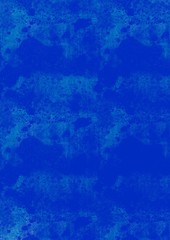 Blue background. Illustration for the decor and design of posters, postcards, prints, stickers, invitations, textiles and stationery.