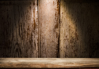 Background tree, free, empty, cosmos, with rays on the countertop..