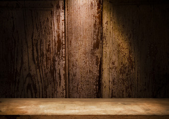 Background tree, free, empty, cosmos, with rays on the countertop..