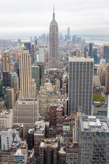 Fototapeta premium Manhattan - vue de haut