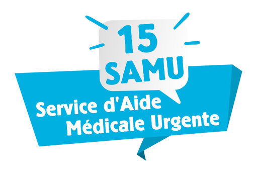 SAMU : service d'aide m&eacute;dicale urgente