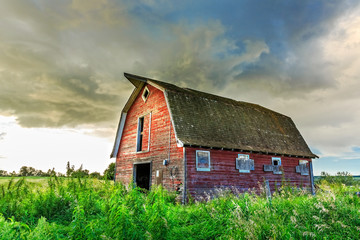 Barn on the Prairies