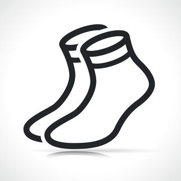 Vector Pair Of Socks Icon
