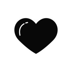 Heart vector icon. love, happy, valentine, romantic, marriage sign
