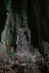 Fototapeta na wymiar The marble mountains statue Da Nang, Vietnam, Asia