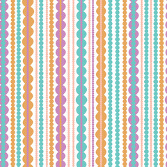 Circular stripe vector repeat in pastel tones. Great for scrapbooking, home, wrapping, gift, kids.