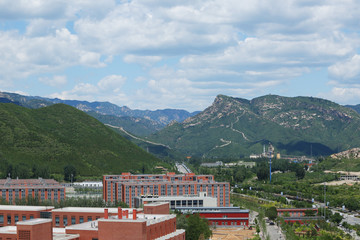 Fototapeta na wymiar view of the city of Beijing