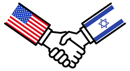 USA ISRAEL friendship, trade agreement, handshake