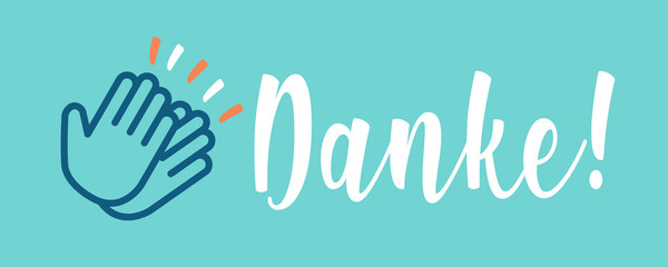 Obraz premium Danke