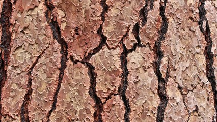 Pine tree bark