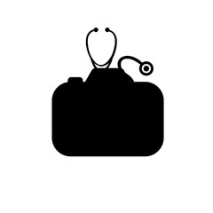 Ambulance case bag icon