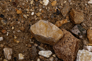 Close up of a stone