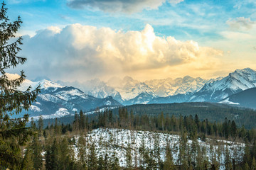 Góry Tatry zimą