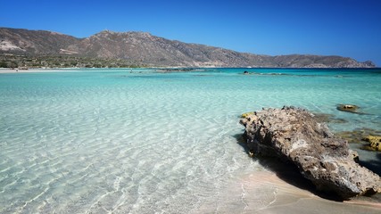 Elafonisi, Crete island in Greece