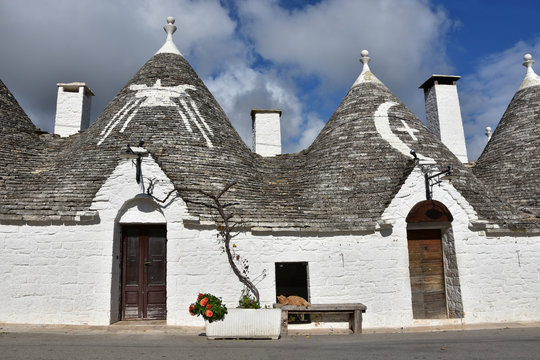 The Trulli of Alberobello, Italy 
